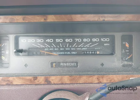 1993 Chevrolet Caprice Classic из США, поврежденный, VIN 1G1BL53E8PR100883